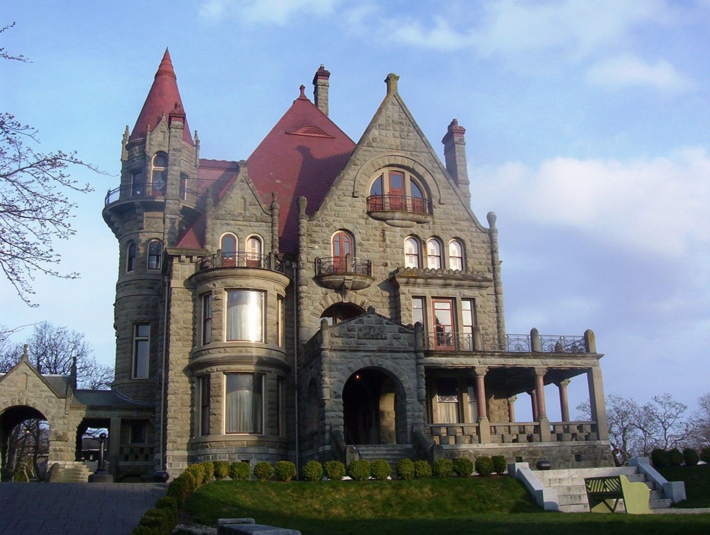 Craigdarroch Castle in Victoria BC. Built by Robert Dunsmuir and completed in 1891. It was designated as a National Historic Site in 1992. (Photo Credit: Laura Waldie)